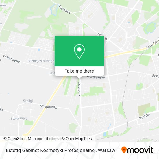 Estetiq Gabinet Kosmetyki Profesjonalnej map