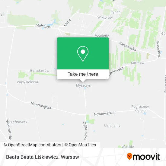 Beata Beata Liśkiewicz map
