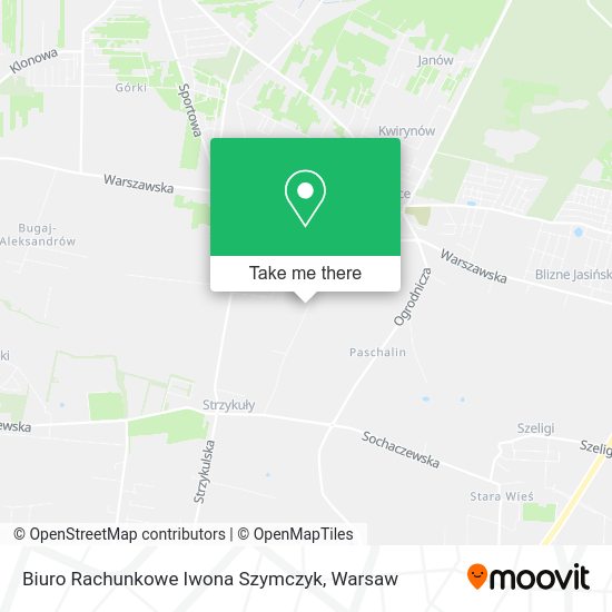 Biuro Rachunkowe Iwona Szymczyk map