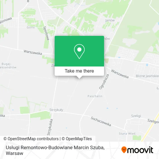 Usługi Remontowo-Budowlane Marcin Szuba map