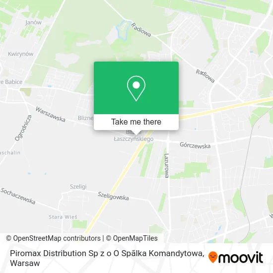 Карта Piromax Distribution Sp z o O Spãlka Komandytowa