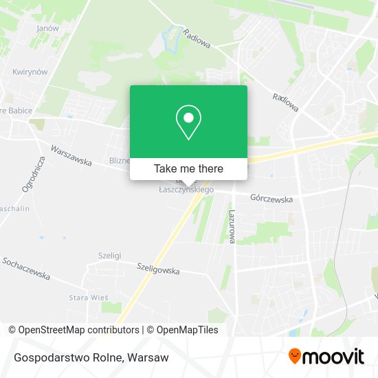 Gospodarstwo Rolne map