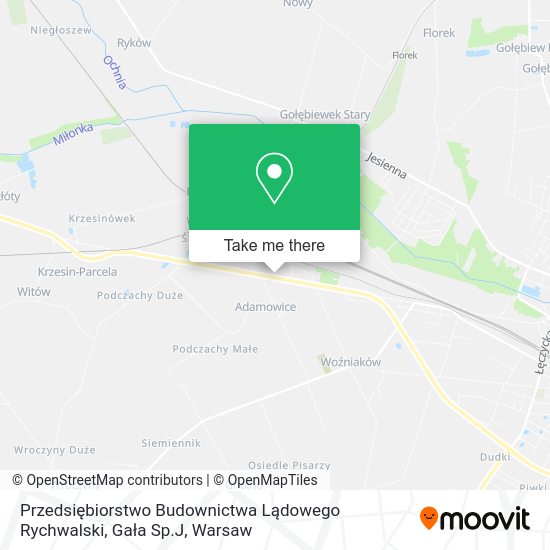 Przedsiębiorstwo Budownictwa Lądowego Rychwalski, Gała Sp.J map