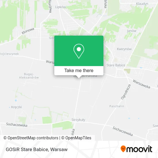 Карта GOSiR Stare Babice