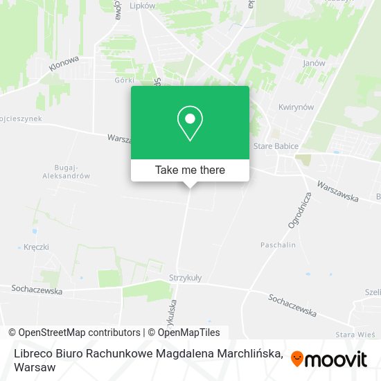 Libreco Biuro Rachunkowe Magdalena Marchlińska map