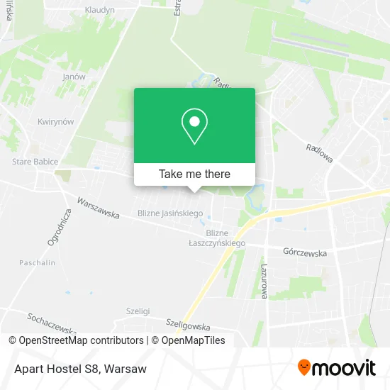Apart Hostel S8 map