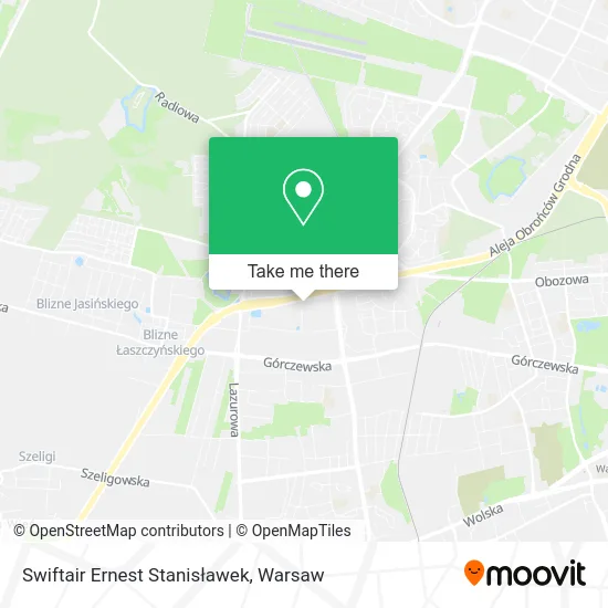 Swiftair Ernest Stanisławek map