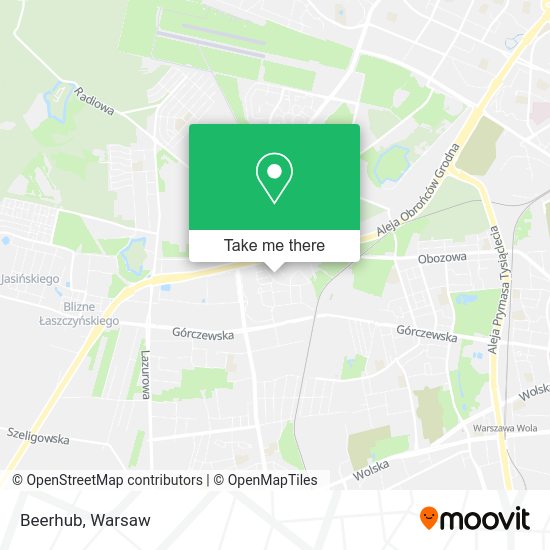 Beerhub map