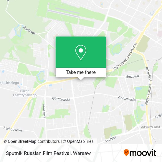 Карта Sputnik Russian Film Festival