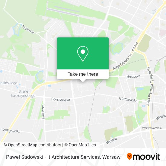 Paweł Sadowski - It Architecture Services map