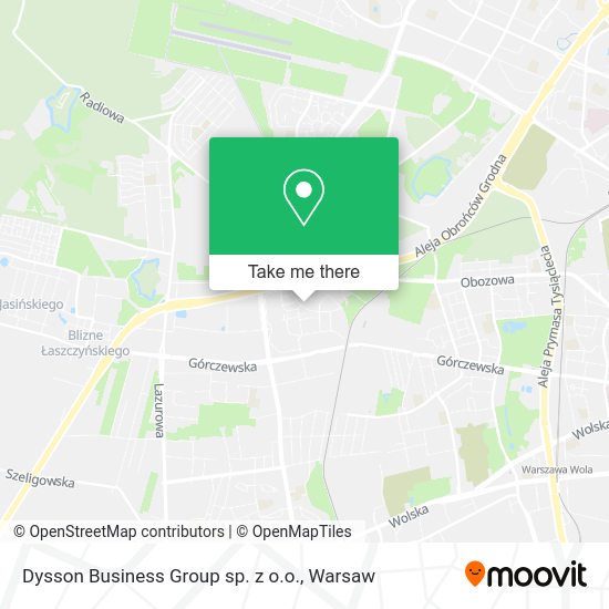 Dysson Business Group sp. z o.o. map