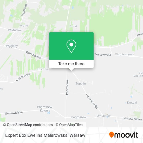 Expert Box Ewelina Malarowska map