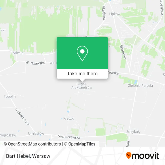 Карта Bart Hebel