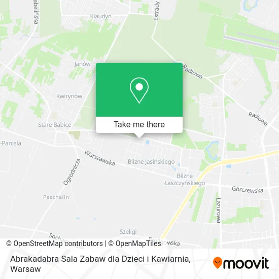 Abrakadabra Sala Zabaw dla Dzieci i Kawiarnia map