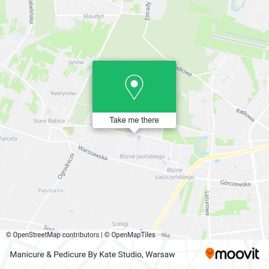 Manicure & Pedicure By Kate Studio map