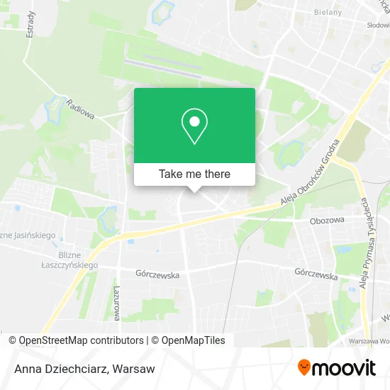 Anna Dziechciarz map