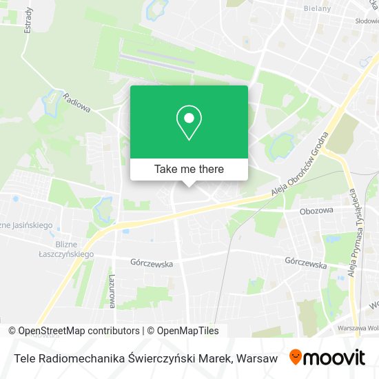 Tele Radiomechanika Świerczyński Marek map