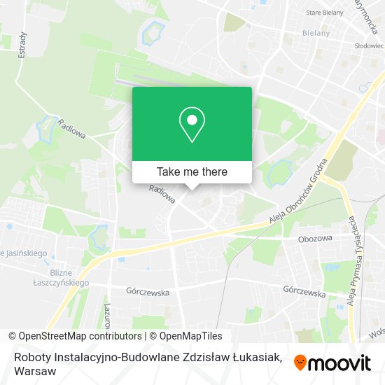 Roboty Instalacyjno-Budowlane Zdzisław Łukasiak map