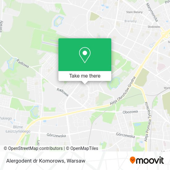 Alergodent dr Komorows map