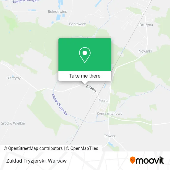 Карта Zakład Fryzjerski