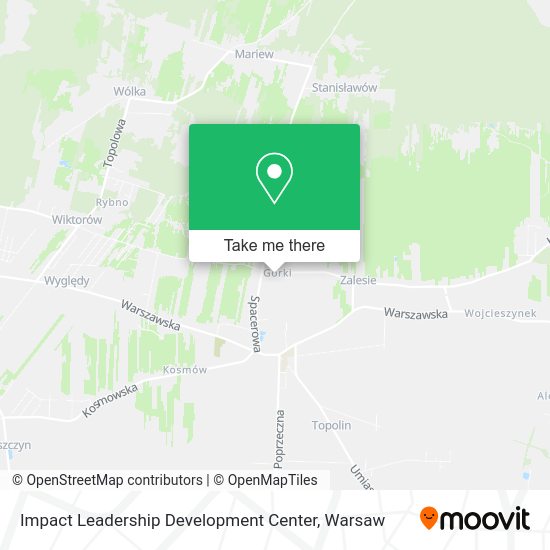 Impact Leadership Development Center map