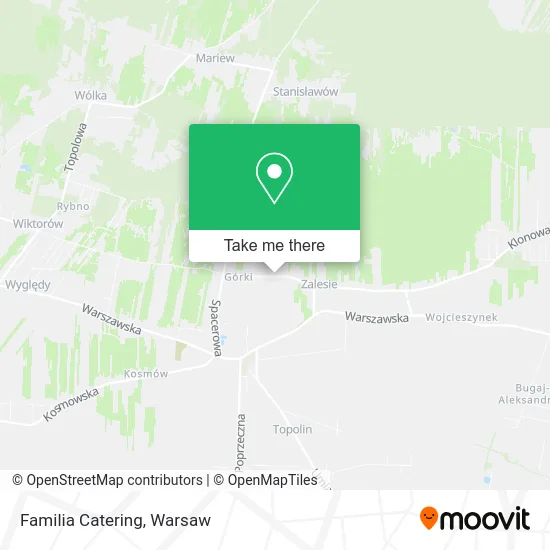 Карта Familia Catering