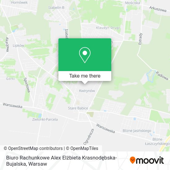 Biuro Rachunkowe Alex Elżbieta Krasnodębska-Bujalska map