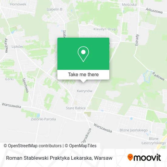 Roman Stablewski Praktyka Lekarska map