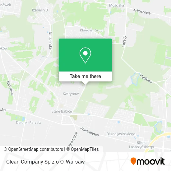 Clean Company Sp z o O map