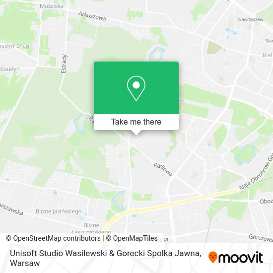 Карта Unisoft Studio Wasilewski & Gorecki Spolka Jawna