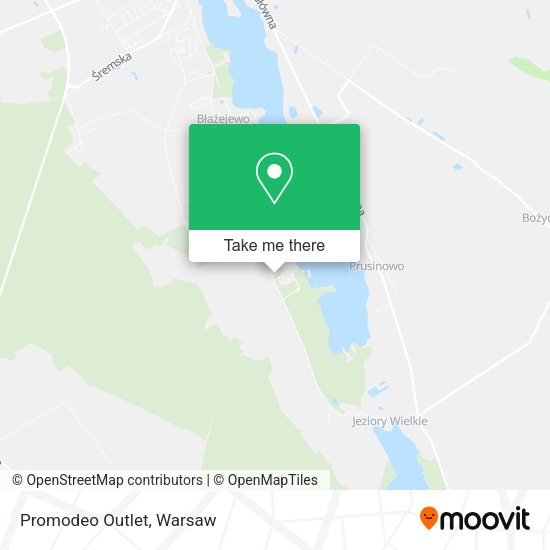 Promodeo Outlet map