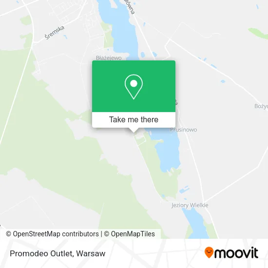 Карта Promodeo Outlet