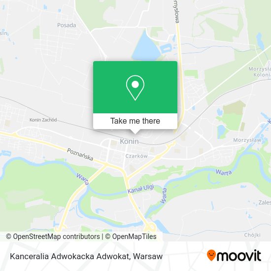 Kanceralia Adwokacka Adwokat map