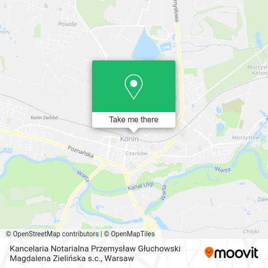 Kancelaria Notarialna Przemysław Głuchowski Magdalena Zielińska s.c. map