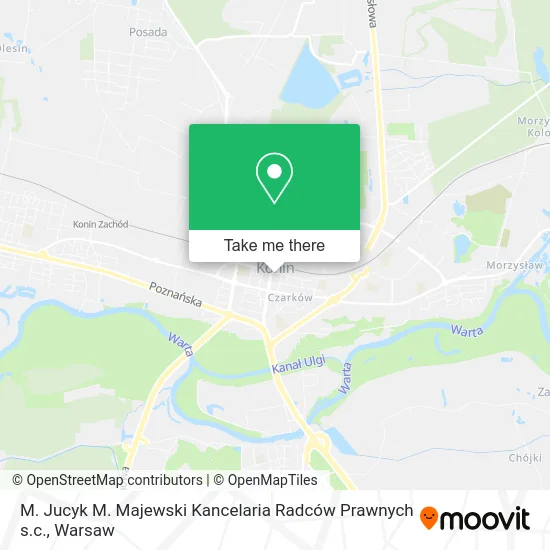 Карта M. Jucyk M. Majewski Kancelaria Radców Prawnych s.c.