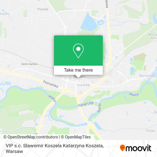 VIP s.c. Sławomir Koszela Katarzyna Koszela map