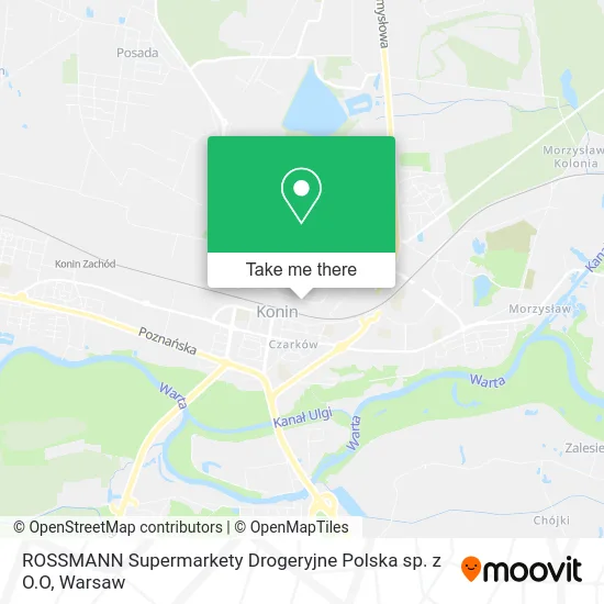 Карта ROSSMANN Supermarkety Drogeryjne Polska sp. z O.O