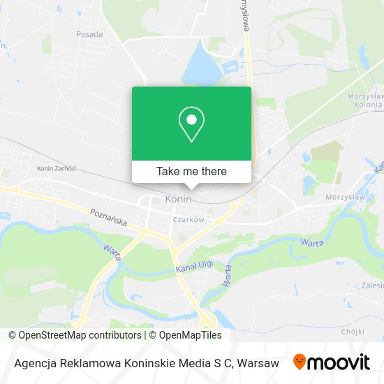 Agencja Reklamowa Koninskie Media S C map