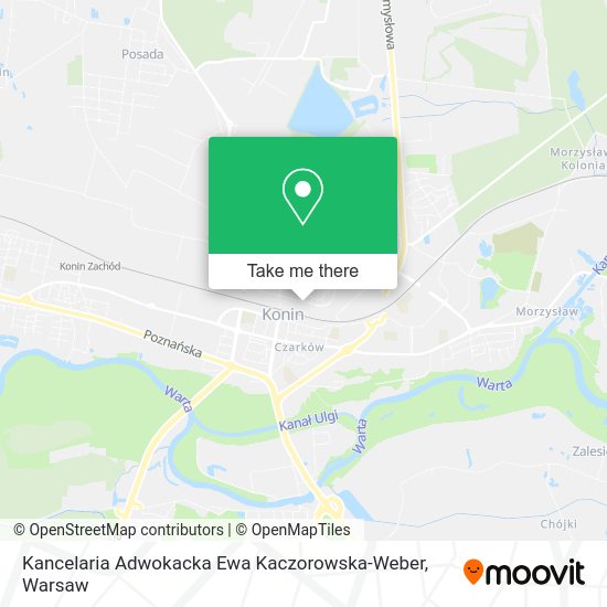 Kancelaria Adwokacka Ewa Kaczorowska-Weber map