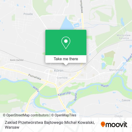 Zakład Przetwórstwa Bajtowego Michał Kowalski map