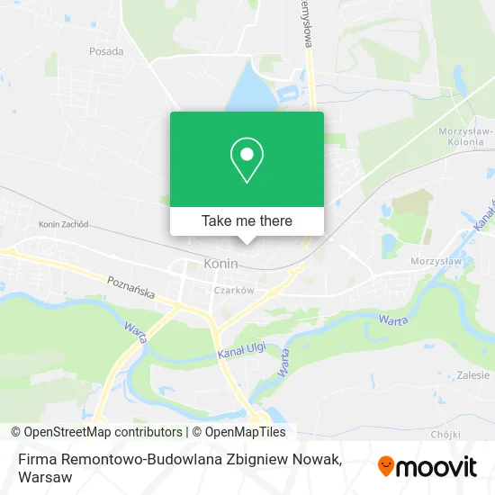 Карта Firma Remontowo-Budowlana Zbigniew Nowak