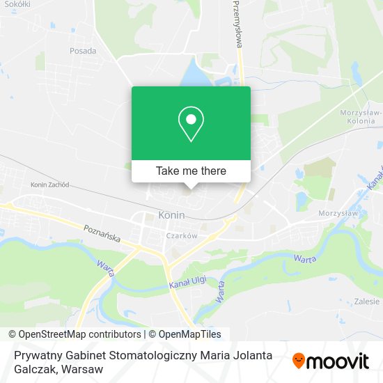 Prywatny Gabinet Stomatologiczny Maria Jolanta Galczak map