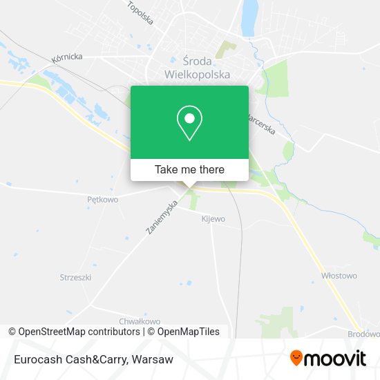 Eurocash Cash&Carry map