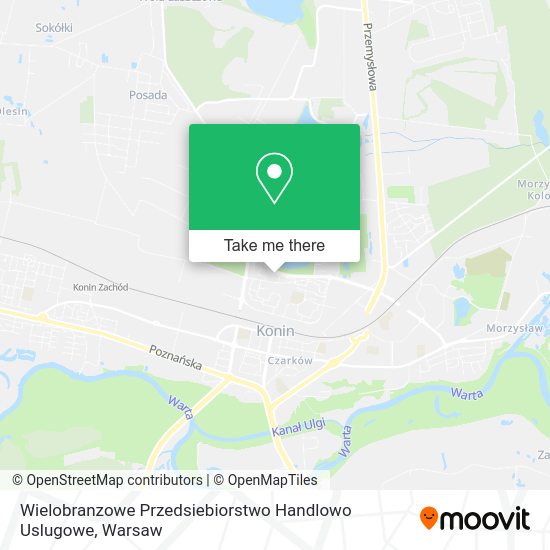 Wielobranzowe Przedsiebiorstwo Handlowo Uslugowe map