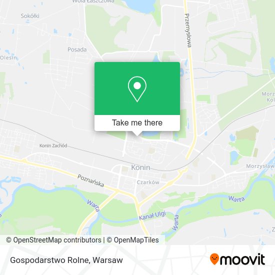 Gospodarstwo Rolne map