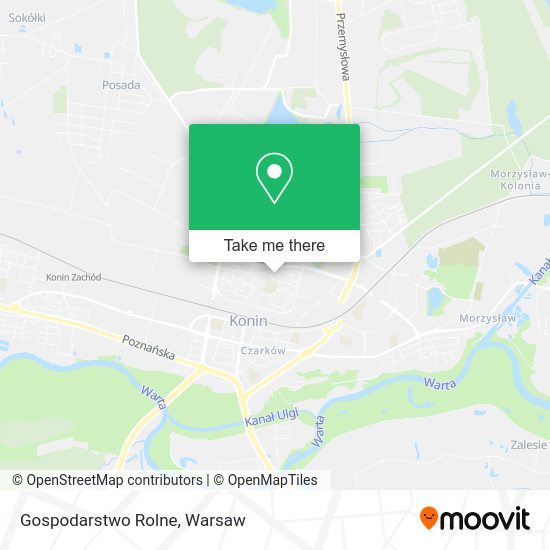 Gospodarstwo Rolne map