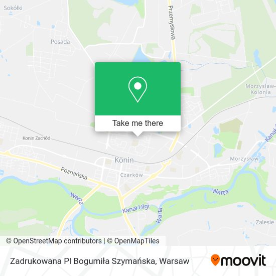 Zadrukowana Pl Bogumiła Szymańska map