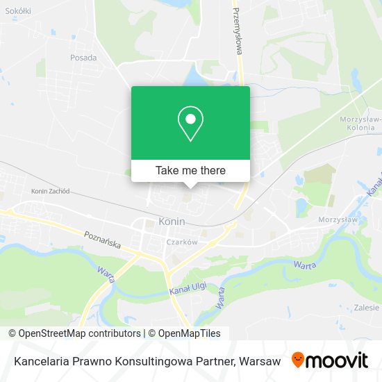 Kancelaria Prawno Konsultingowa Partner map