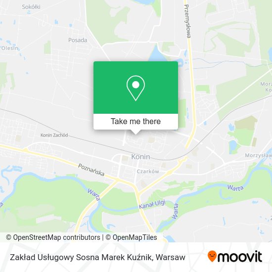 Zakład Usługowy Sosna Marek Kuźnik map