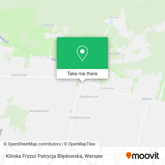 Klinika Fryzur Patrycja Błędowska map